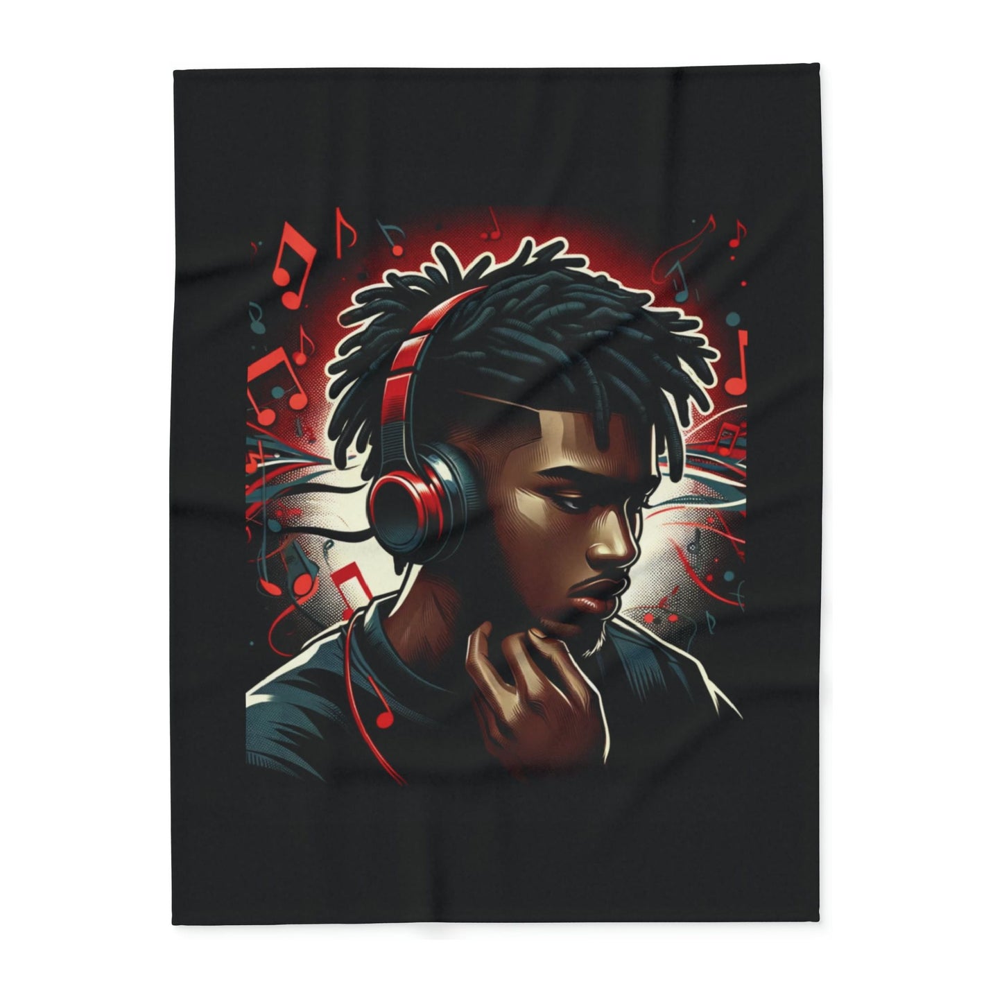 Music in Thought - Arctic Fleece Blanket