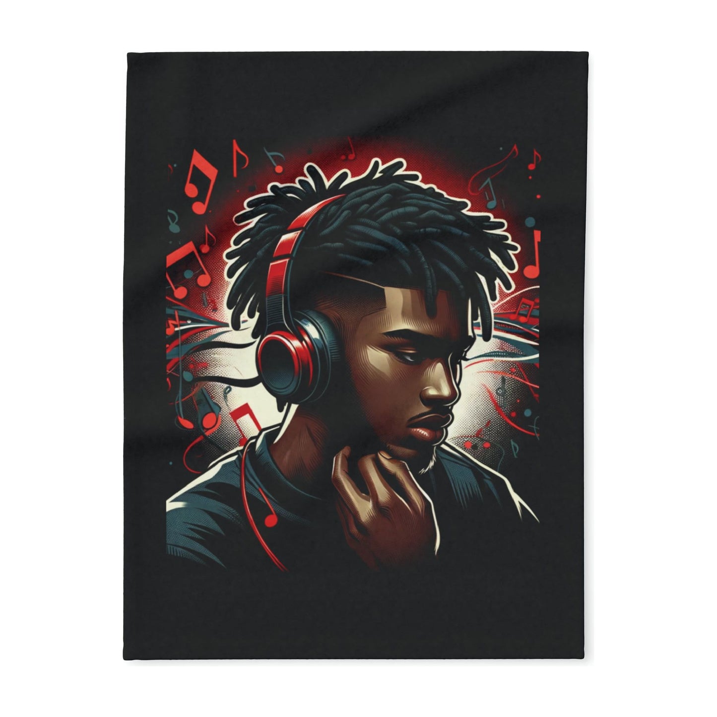 Music in Thought - Arctic Fleece Blanket