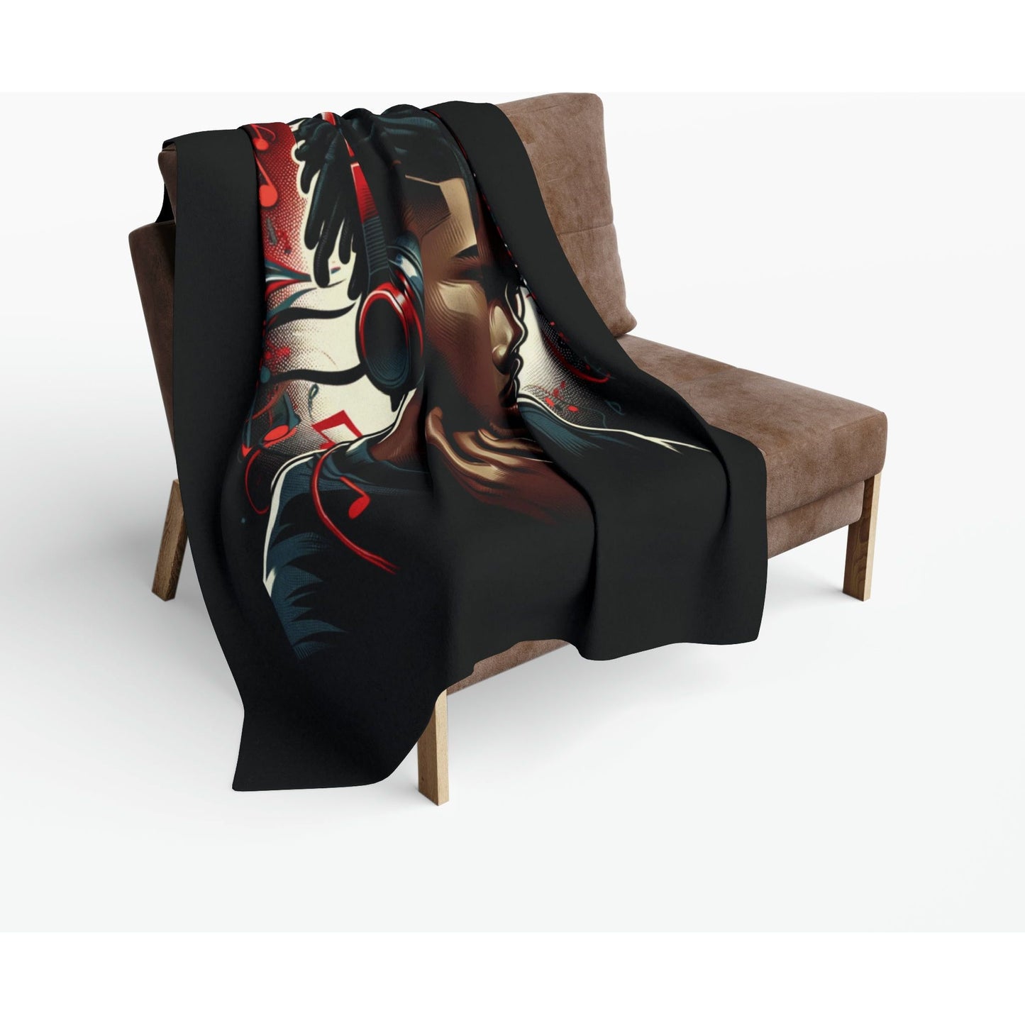 Music in Thought - Arctic Fleece Blanket