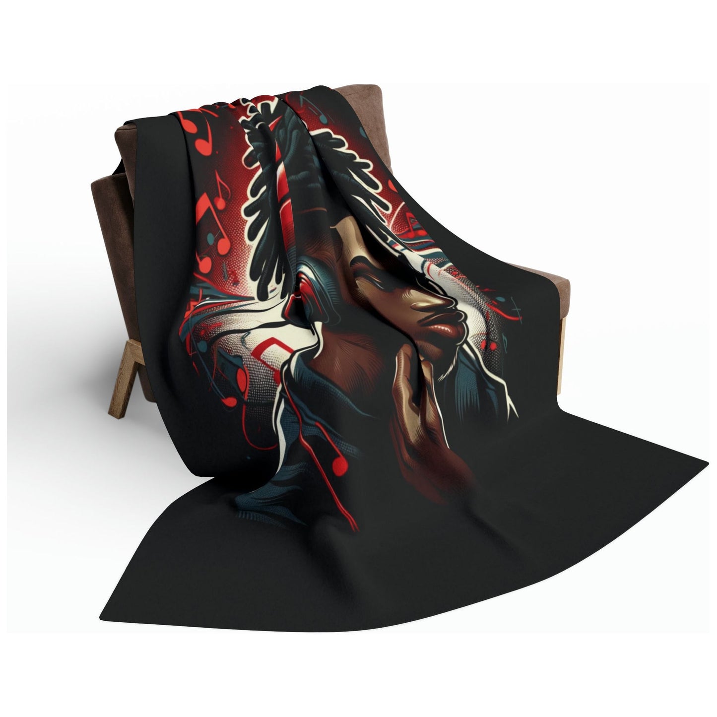 Music in Thought - Arctic Fleece Blanket