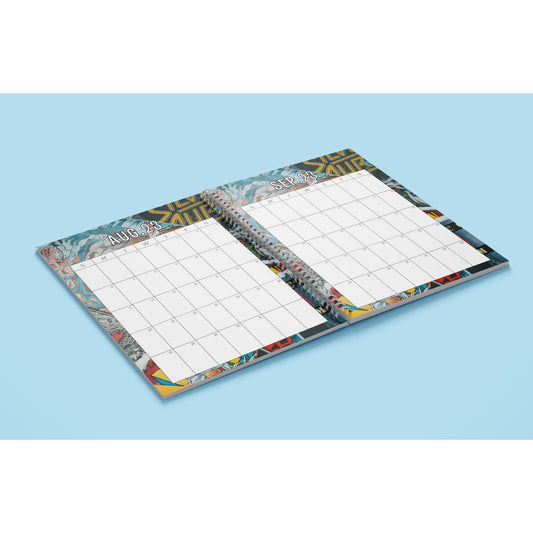 2024-2025 Monthly (Only) Planner Page Template