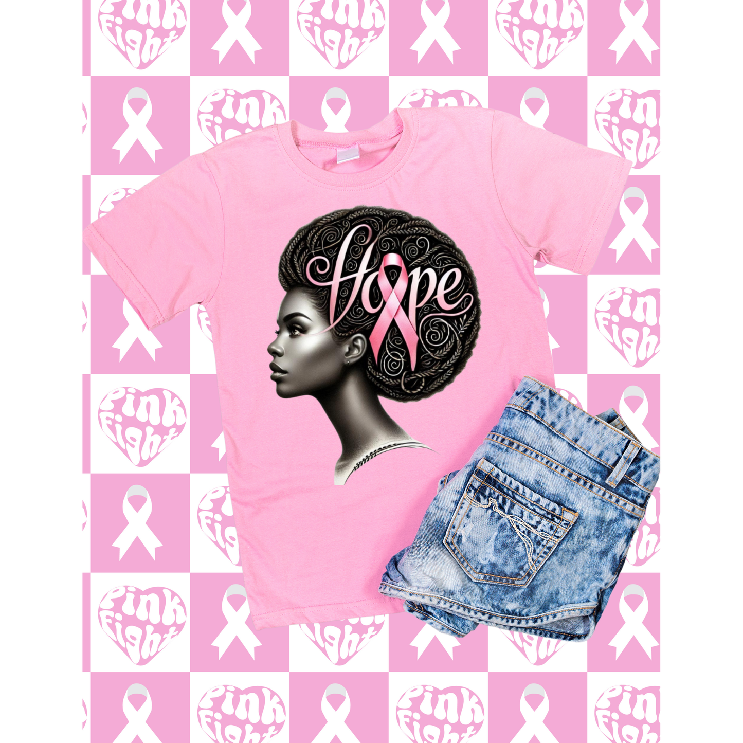 Breast Cancer Awareness Digital Files – Instant Download & Custom Designs Available