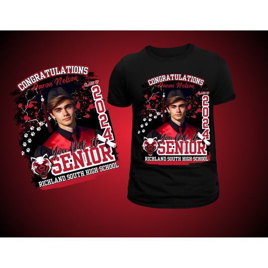 Custom 2025 Graduation Shirts