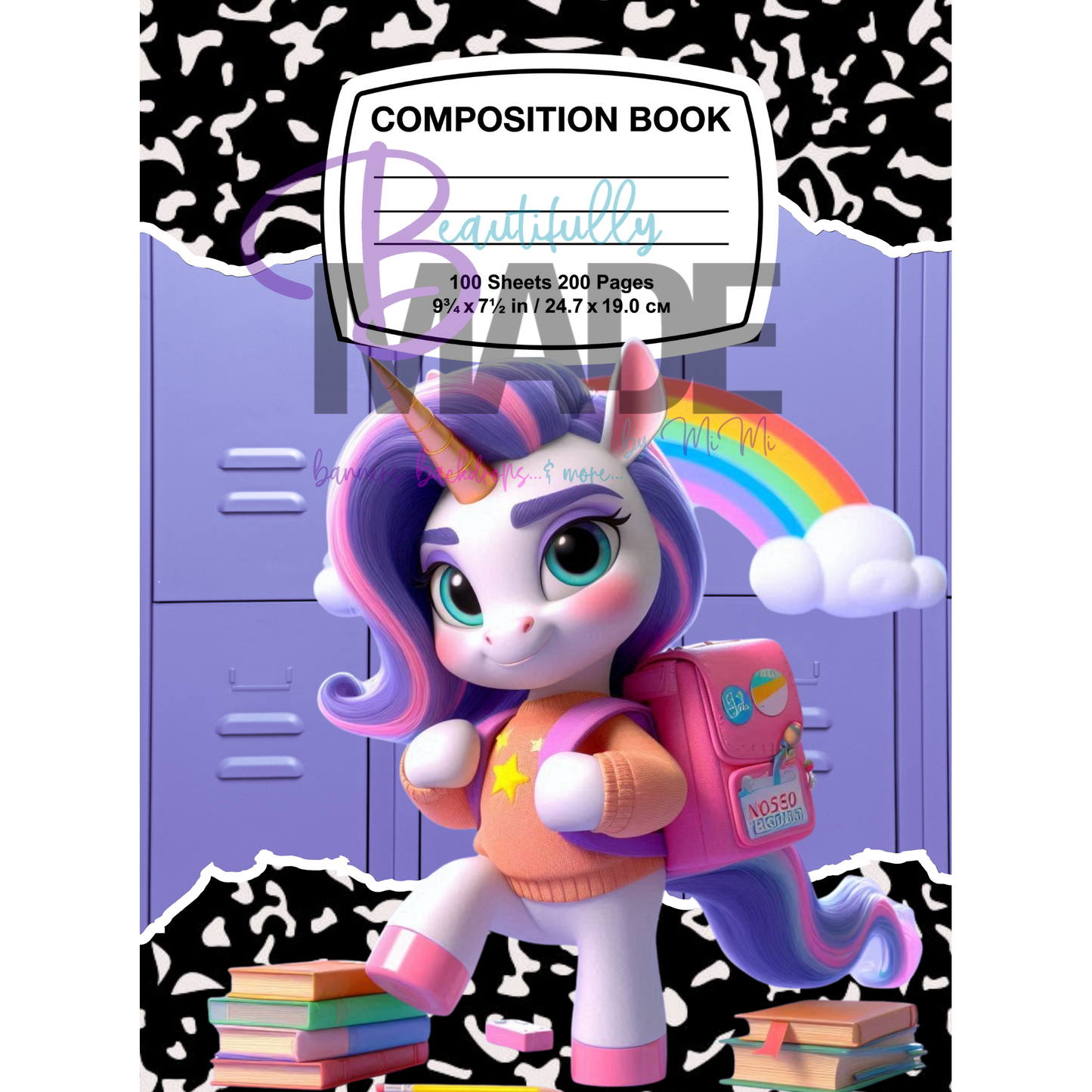 Composition Notebook Covers - Digital Only