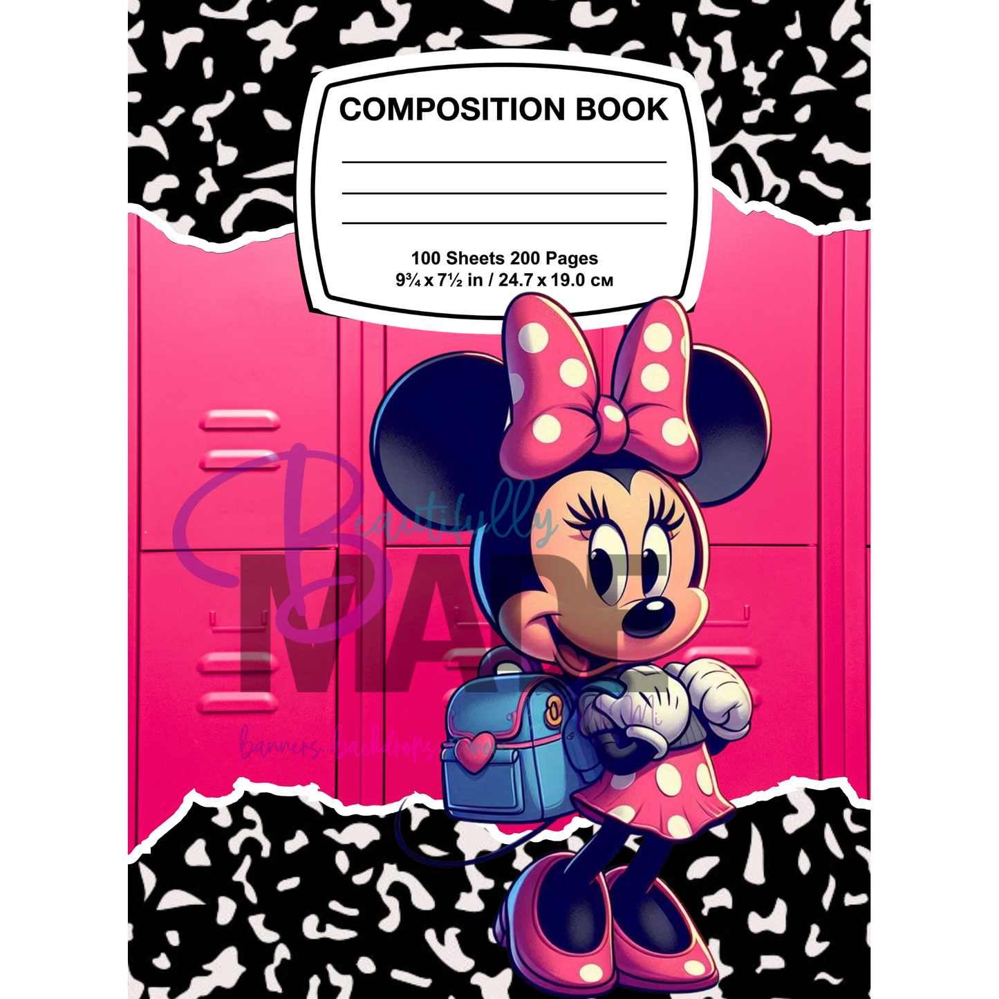Composition Notebook Covers - Digital Only