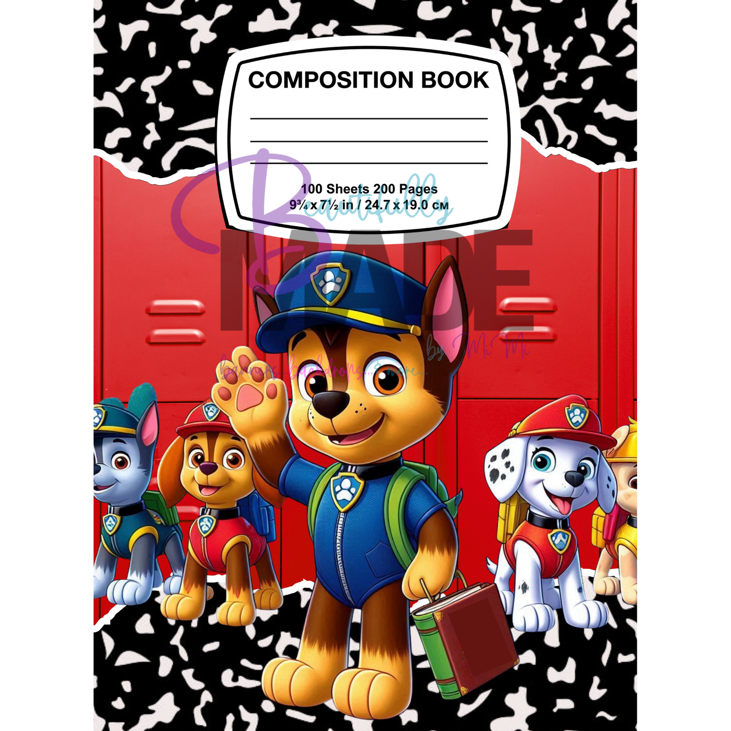 Composition Notebook Covers - Digital Only