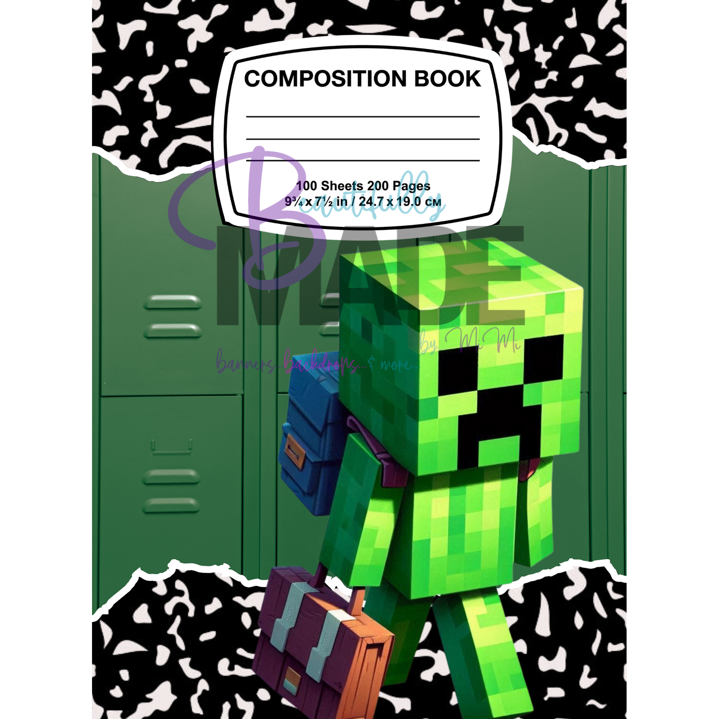 Composition Notebook Covers - Digital Only