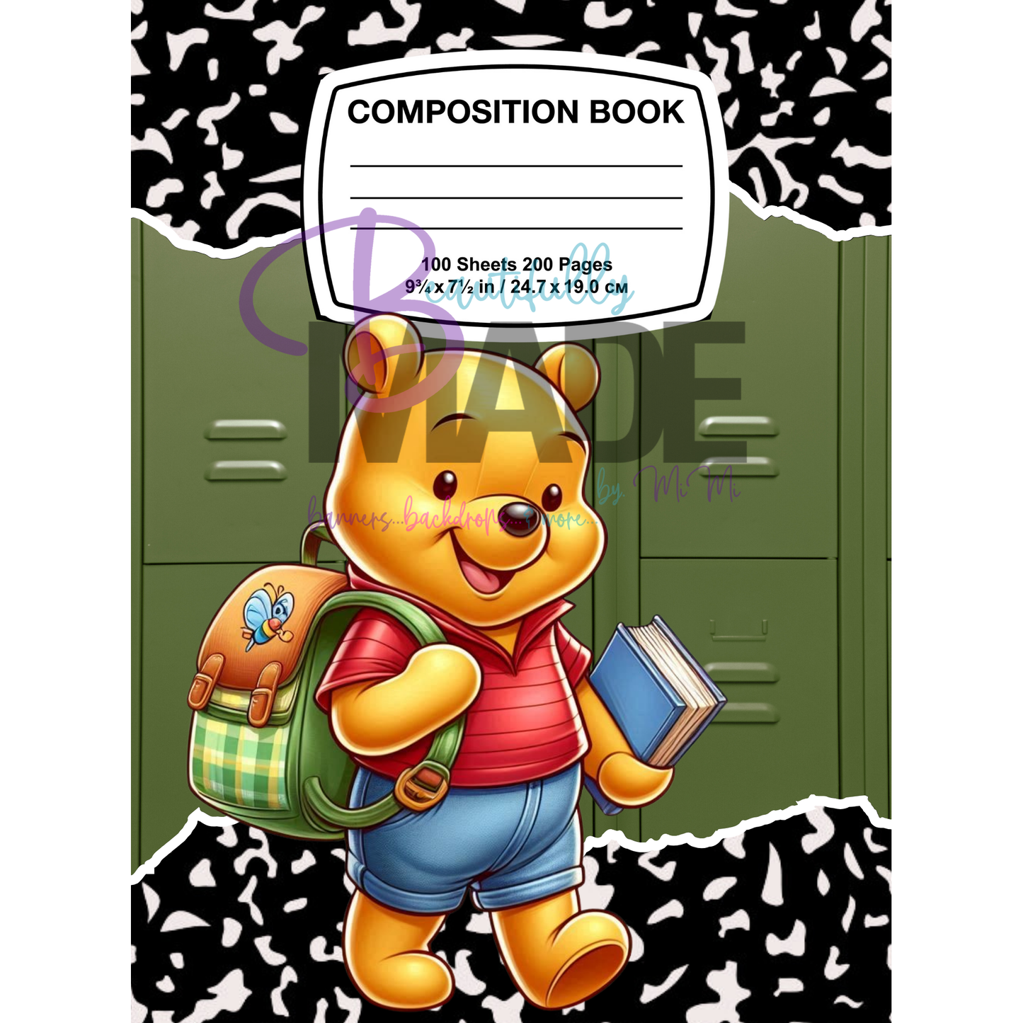 Composition Notebook Covers - Digital Only