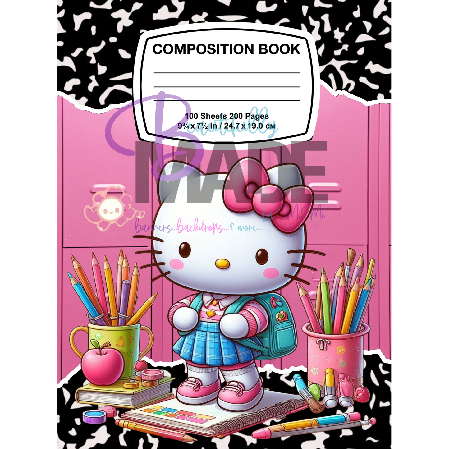 Composition Notebook Covers - Digital Only