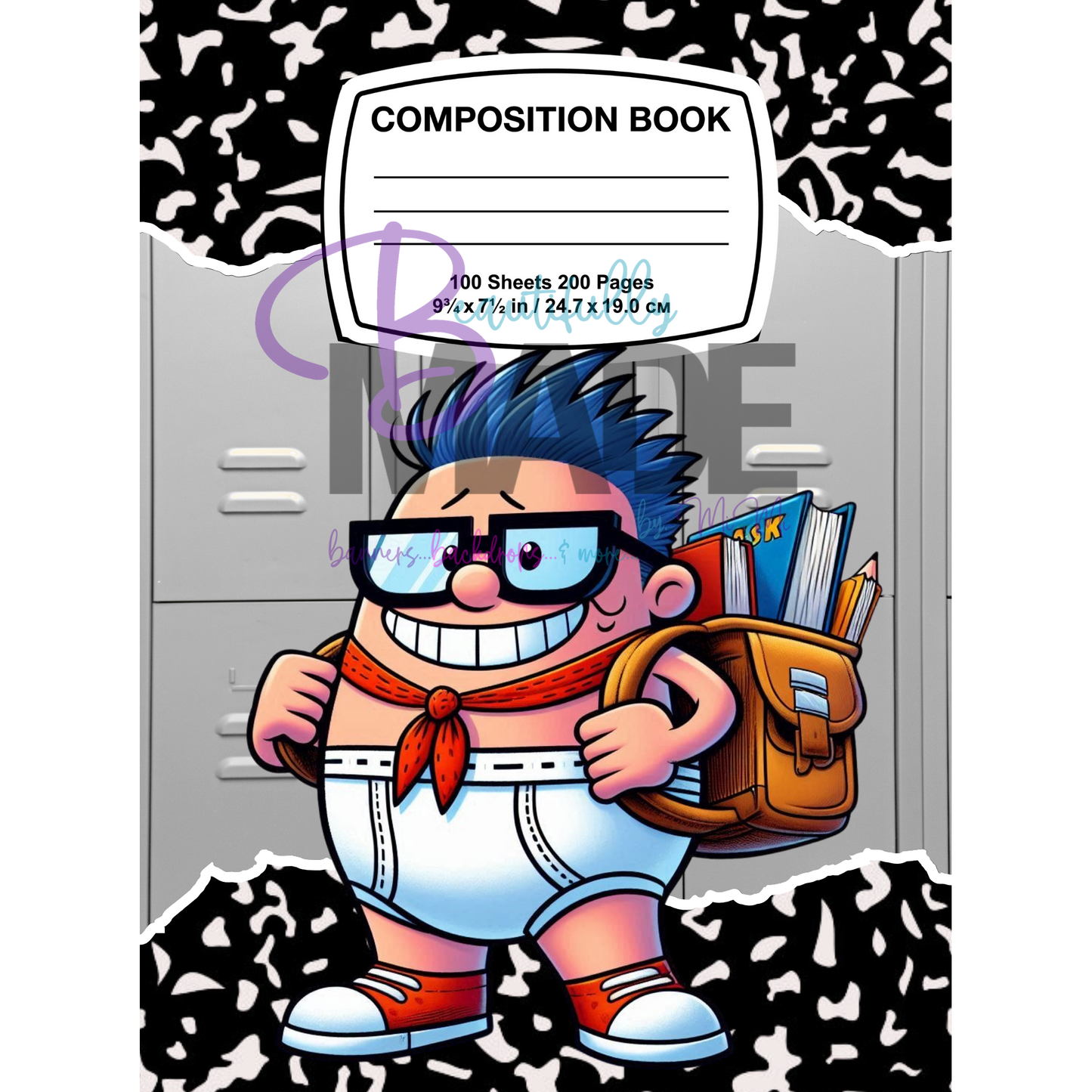 Composition Notebook Covers - Digital Only