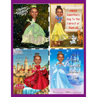 Custom Cartoon Valentine Day Cards