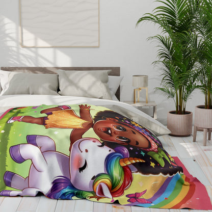 Unicorn - Arctic Fleece Blanket