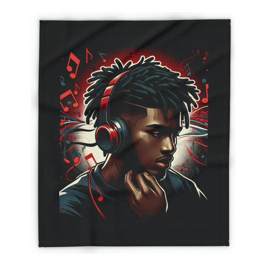 Music in Thought - Arctic Fleece Blanket