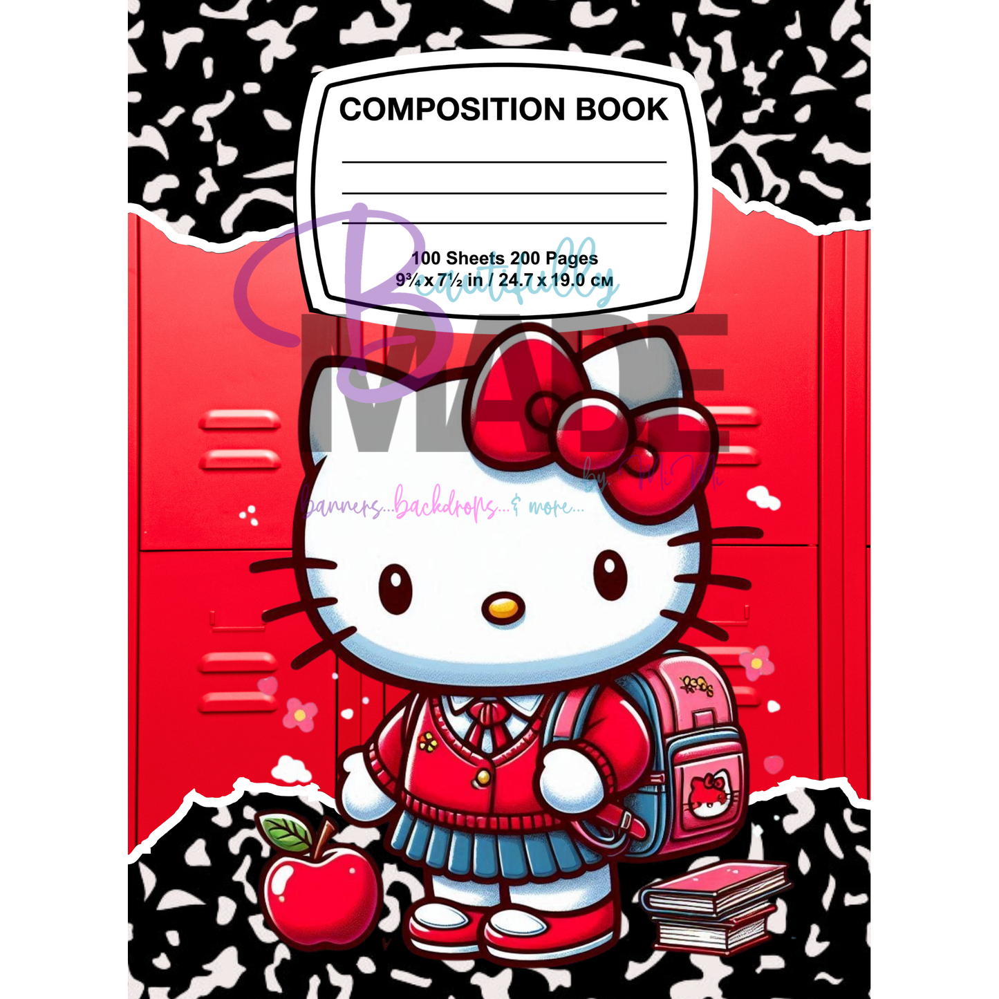 Composition Notebook Covers - Digital Only