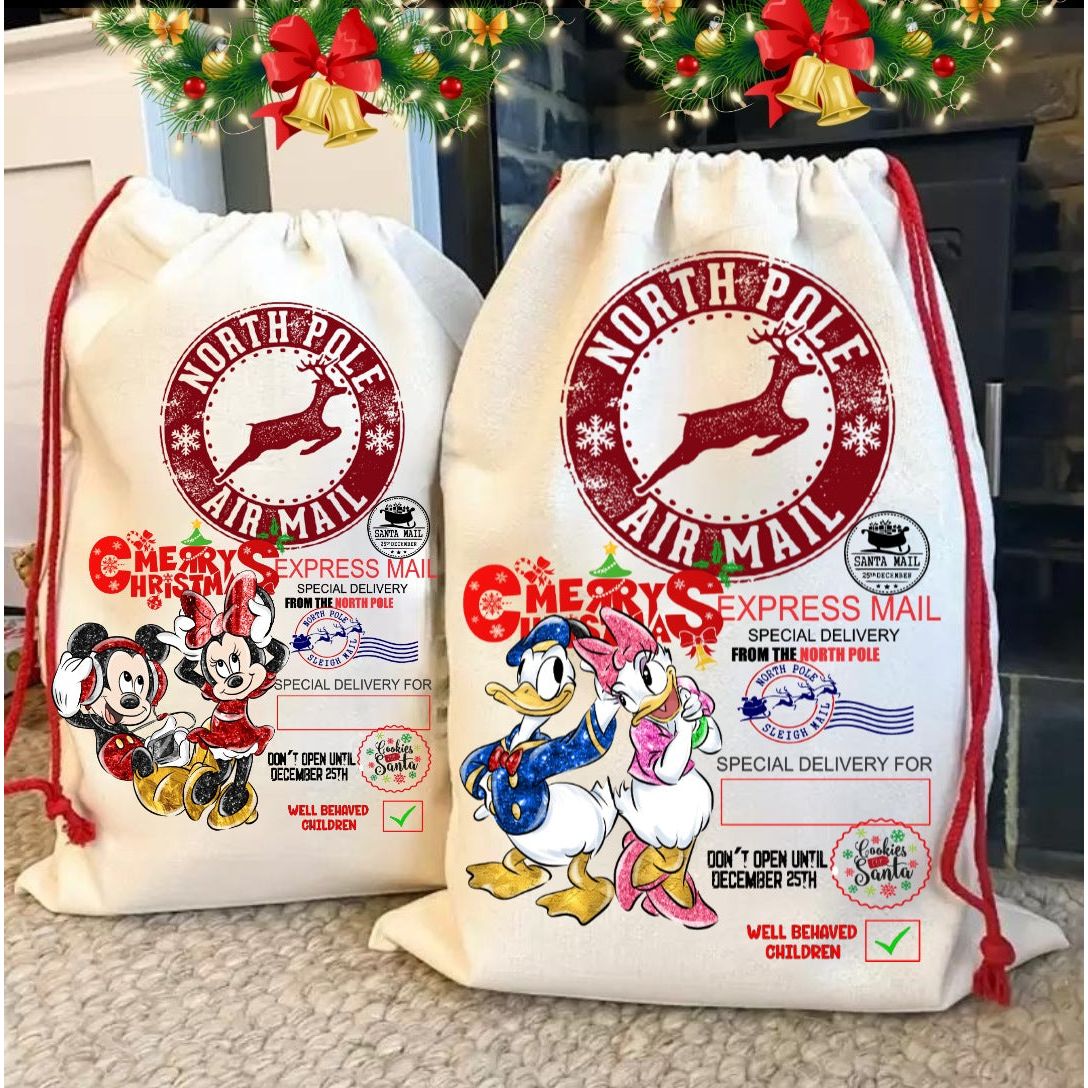 Personalized Santa Sacks