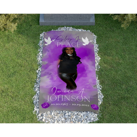 Custom Grave Blanket